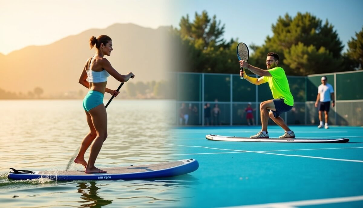 Paddle et Padel : une lettre qui change tout, des sports radicalement différents