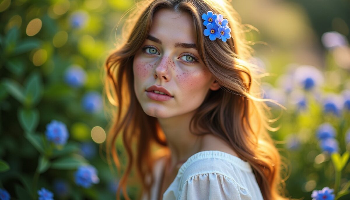 Être fleur bleue : plongée dans l'origine et le sens de cette expression poétique